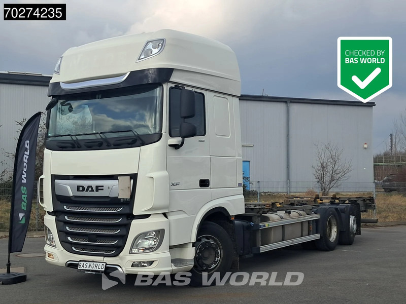 DAF XF 480 6X2 SSC FAN Retarder ACC Lift-Lenkachse LED Euro 6 - Kontejnerski tovornjak/ Tovornjak z zamenljivim tovoriščem: slika 1 DAF XF 480 6X2 SSC FAN Retarder ACC Lift-Lenkachse LED Euro 6 - Kontejnerski tovornjak/ Tovornjak z zamenljivim tovoriščem: slika 1