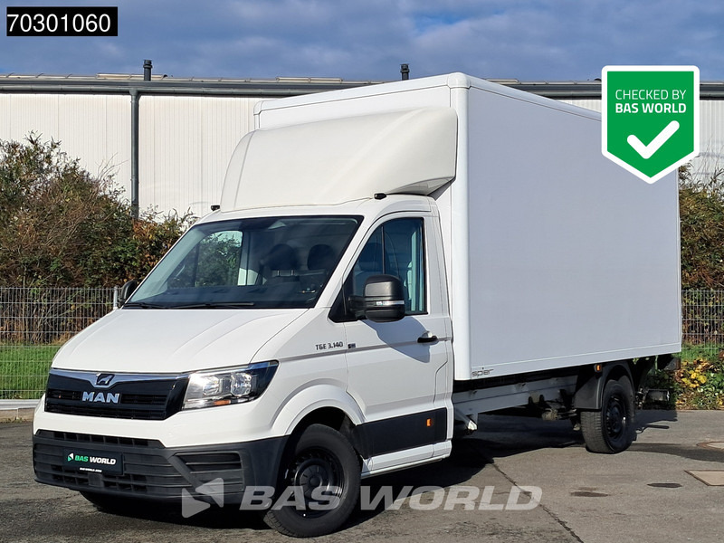 MAN TGE 3.140 Ladebordwand Automatik 140PS Koffer Kamera Tempomat Klima Euro6 A/C Cruise control - Dostavno vozilo z zabojnikom: slika 1 MAN TGE 3.140 Ladebordwand Automatik 140PS Koffer Kamera Tempomat Klima Euro6 A/C Cruise control - Dostavno vozilo z zabojnikom: slika 1