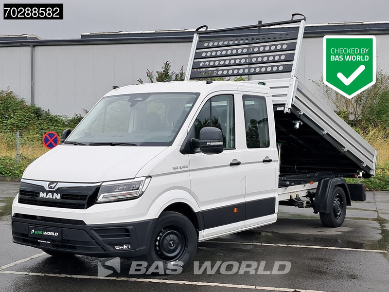 MAN TGE 3.180 Neu! Dreiseitenkipper Automatik 2025 Facelift 180PS AHK LED Klima Tempomat Navi ACC Euro6 Kieper 3m3 A/C Towbar - Dostavno vozilo prekucnik: slika 1 MAN TGE 3.180 Neu! Dreiseitenkipper Automatik 2025 Facelift 180PS AHK LED Klima Tempomat Navi ACC Euro6 Kieper 3m3 A/C Towbar - Dostavno vozilo prekucnik: slika 1