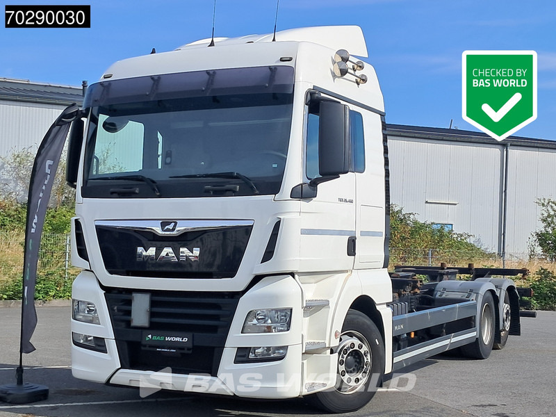 MAN TGX 26.460 6X2 BDF Liftaxle Automatic Retarder ACC Euro 6 - Kontejnerski tovornjak/ Tovornjak z zamenljivim tovoriščem: slika 1 MAN TGX 26.460 6X2 BDF Liftaxle Automatic Retarder ACC Euro 6 - Kontejnerski tovornjak/ Tovornjak z zamenljivim tovoriščem: slika 1
