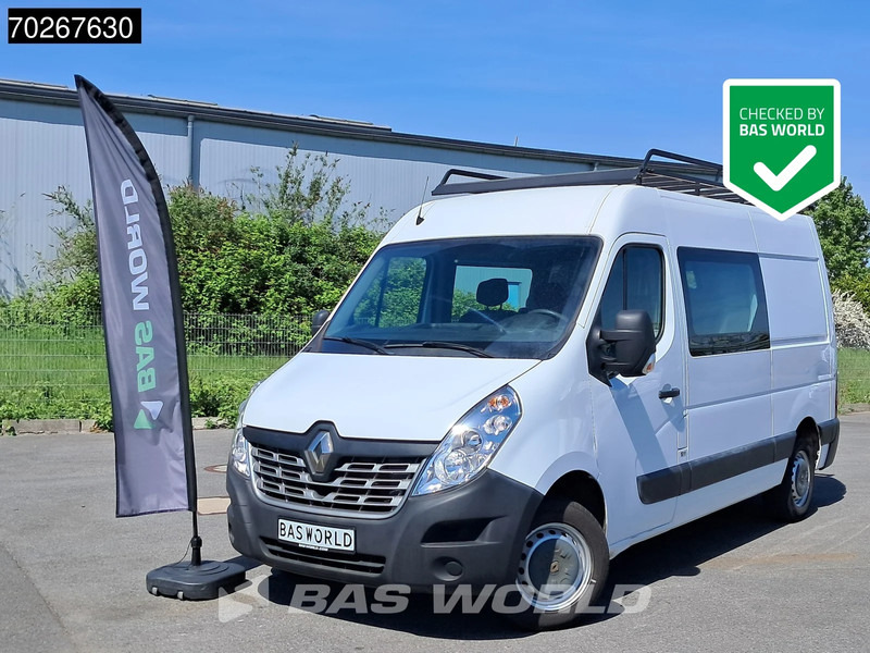 Renault Master 130pk L2H2 Doppel Kabine Navi Klima Tempomat AHK Doka 7m3 A/C Double cabin Towbar Cruise control - Furgon: slika 1 Renault Master 130pk L2H2 Doppel Kabine Navi Klima Tempomat AHK Doka 7m3 A/C Double cabin Towbar Cruise control - Furgon: slika 1