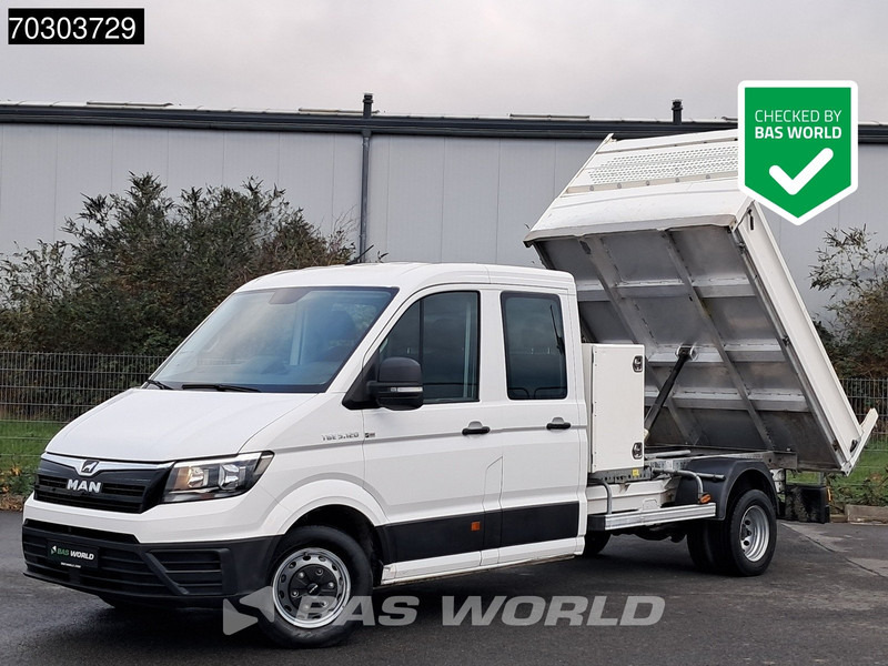 Volkswagen Crafter Doppel Kabine Kipper Doppelbereifung 3,5t AHK Klima Tempomat Kamera Euro6 A/C Towbar Cruise control - Dostavno vozilo prekucnik: slika 1 Volkswagen Crafter Doppel Kabine Kipper Doppelbereifung 3,5t AHK Klima Tempomat Kamera Euro6 A/C Towbar Cruise control - Dostavno vozilo prekucnik: slika 1