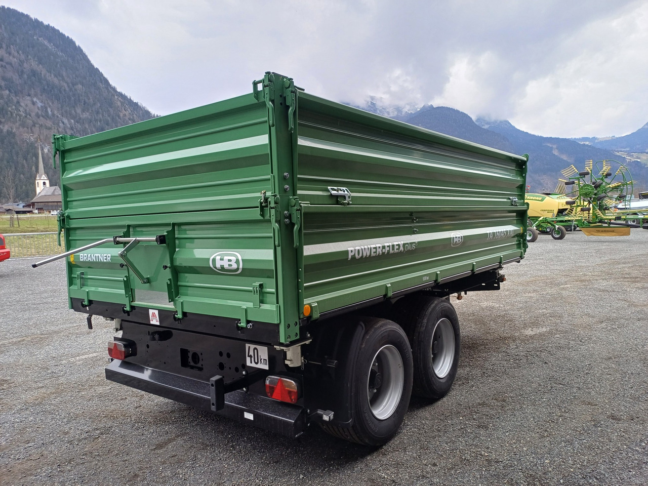 Brantner TA 16045 XXL (22963) - Kmetijska kiper prikolica/ Demper: slika 4 Brantner TA 16045 XXL (22963) - Kmetijska kiper prikolica/ Demper: slika 4