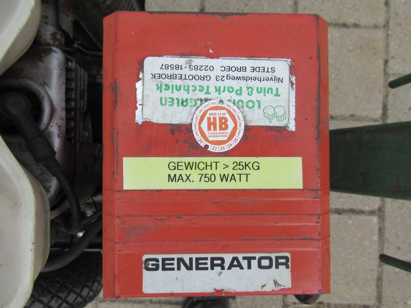 Honda Aggregaat 750 Generator 750W / 220V - Generator: slika 3 Honda Aggregaat 750 Generator 750W / 220V - Generator: slika 3