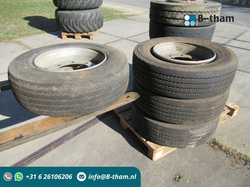 MEFRO 4 x Velg 17.5x6.75 + band Veldhuizen - Kompletno kolo za Tovornjak: slika 1 MEFRO 4 x Velg 17.5x6.75 + band Veldhuizen - Kompletno kolo za Tovornjak: slika 1