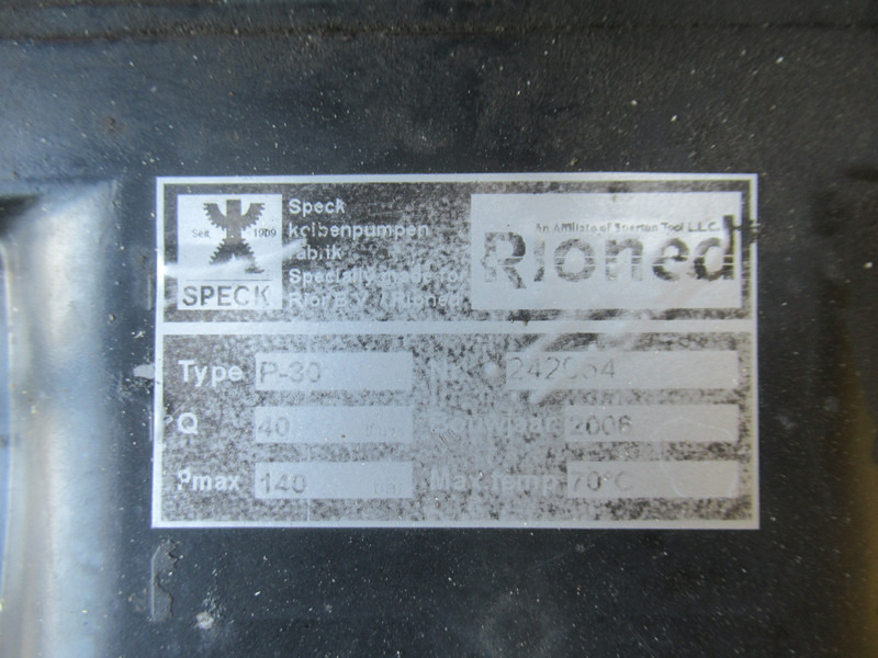 Visokotlačni čistilec RIOR - RIONED HD50 15354 SPECK P30 Riool: slika 12