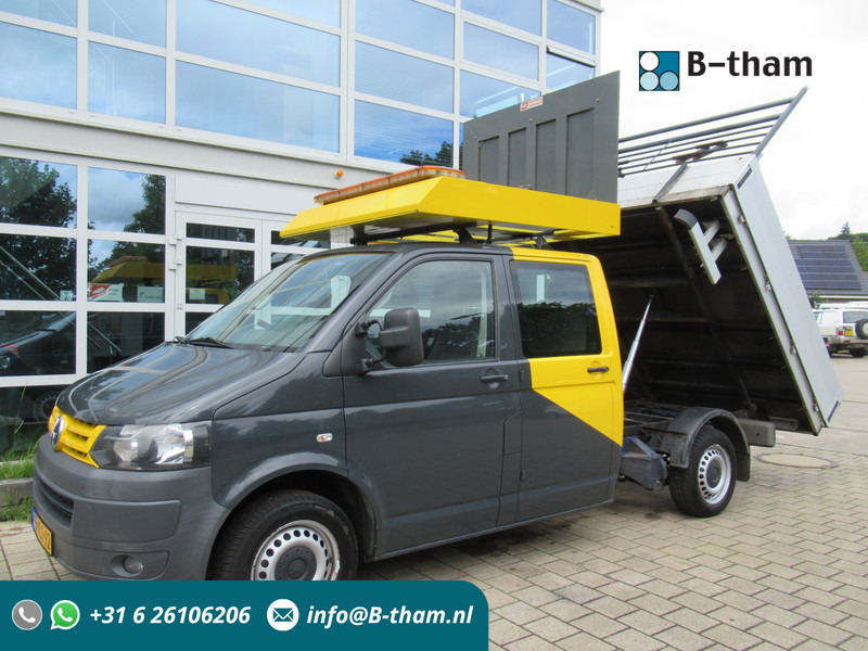 Volkswagen Transporter T5 2.0 TDI 75KW L2H1 DOKA dubbelcabine Kipper Actiebord - Dostavno vozilo prekucnik, Dostavno vozilo z dvojno kabino: slika 1 Volkswagen Transporter T5 2.0 TDI 75KW L2H1 DOKA dubbelcabine Kipper Actiebord - Dostavno vozilo prekucnik, Dostavno vozilo z dvojno kabino: slika 1