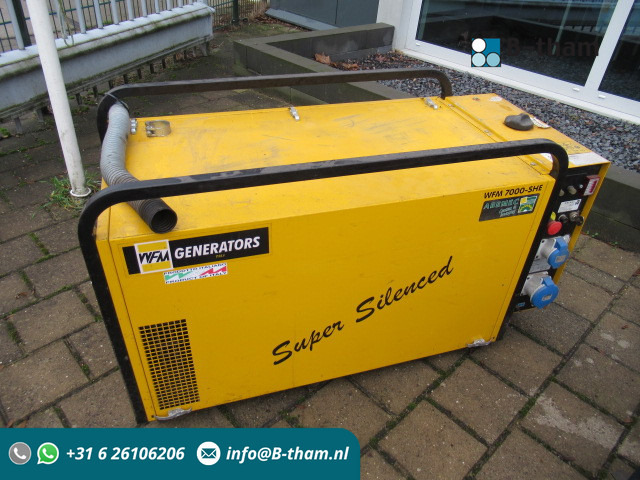 WFM QM135-25 7000-SHE Generator/Aggregaat - Generator: slika 1 WFM QM135-25 7000-SHE Generator/Aggregaat - Generator: slika 1