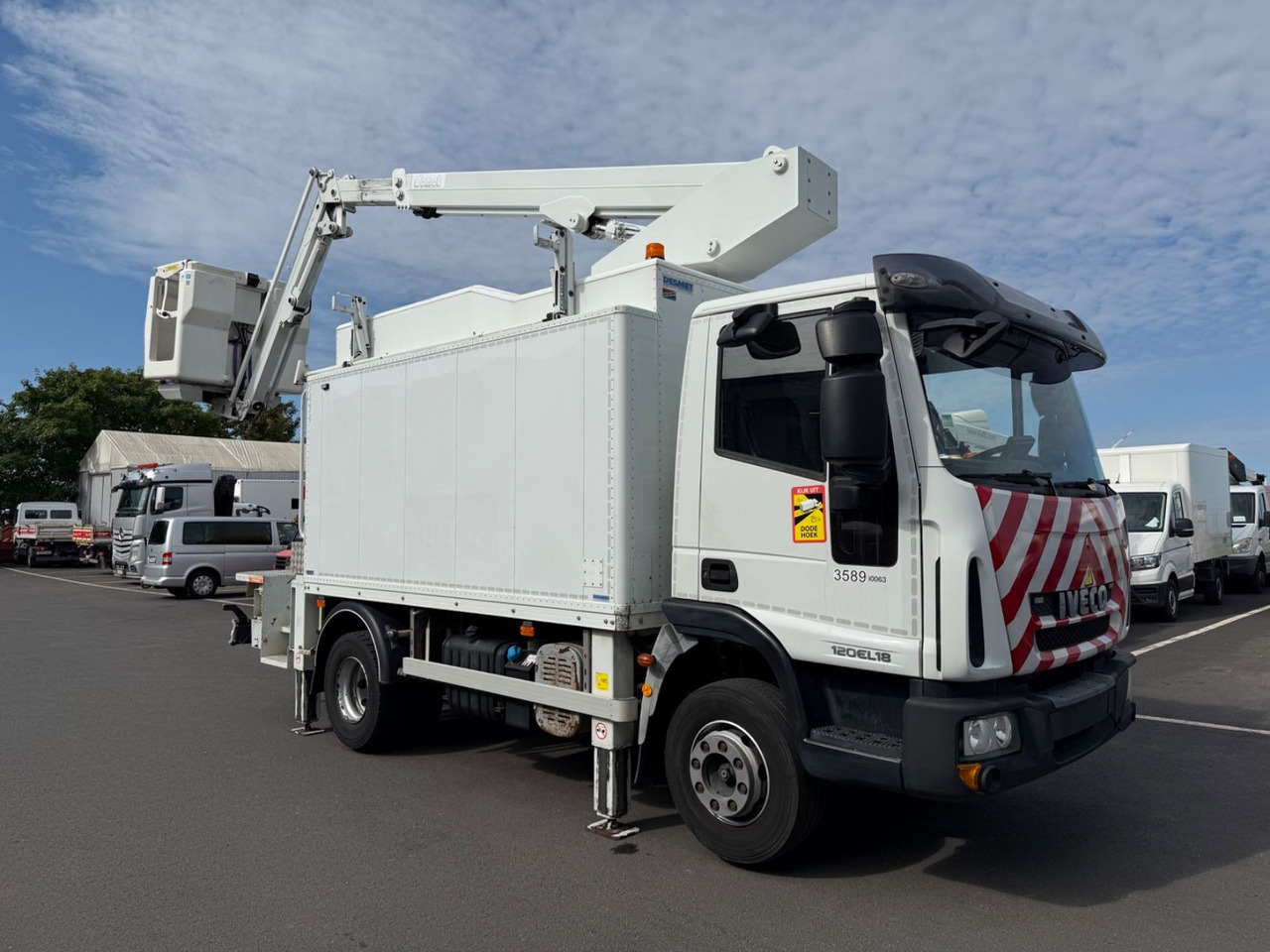 Iveco Eurocargo 120E18 E5/15m/Comet 151TAL - Dvižna ploščad montirana na tovornjak: slika 1 Iveco Eurocargo 120E18 E5/15m/Comet 151TAL - Dvižna ploščad montirana na tovornjak: slika 1