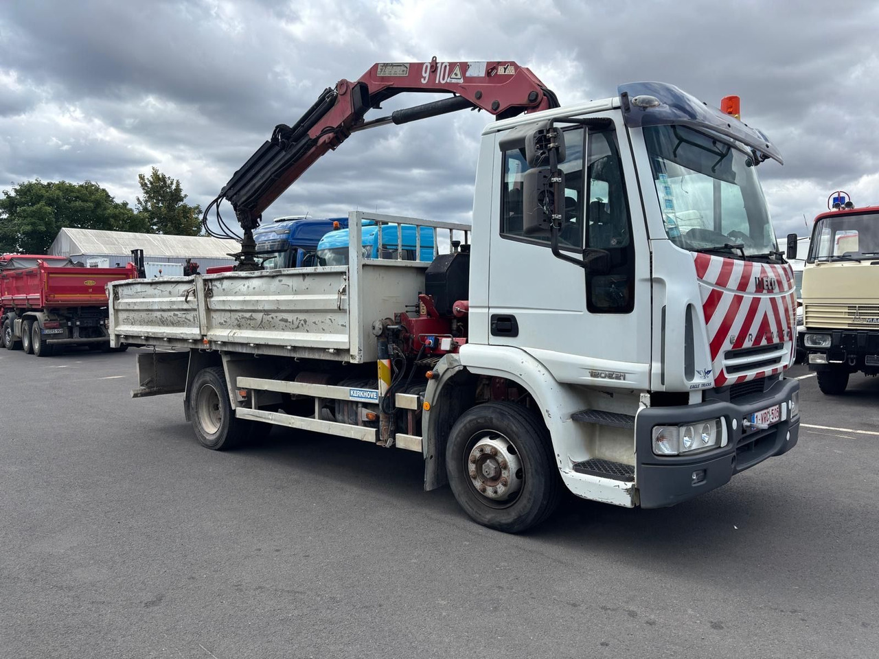 Iveco Eurocargo ML120E21 /Kipper/ Kran/ kein Brief! - Tovornjak prekucnik, Tovornjak z dvigalom: slika 2 Iveco Eurocargo ML120E21 /Kipper/ Kran/ kein Brief! - Tovornjak prekucnik, Tovornjak z dvigalom: slika 2