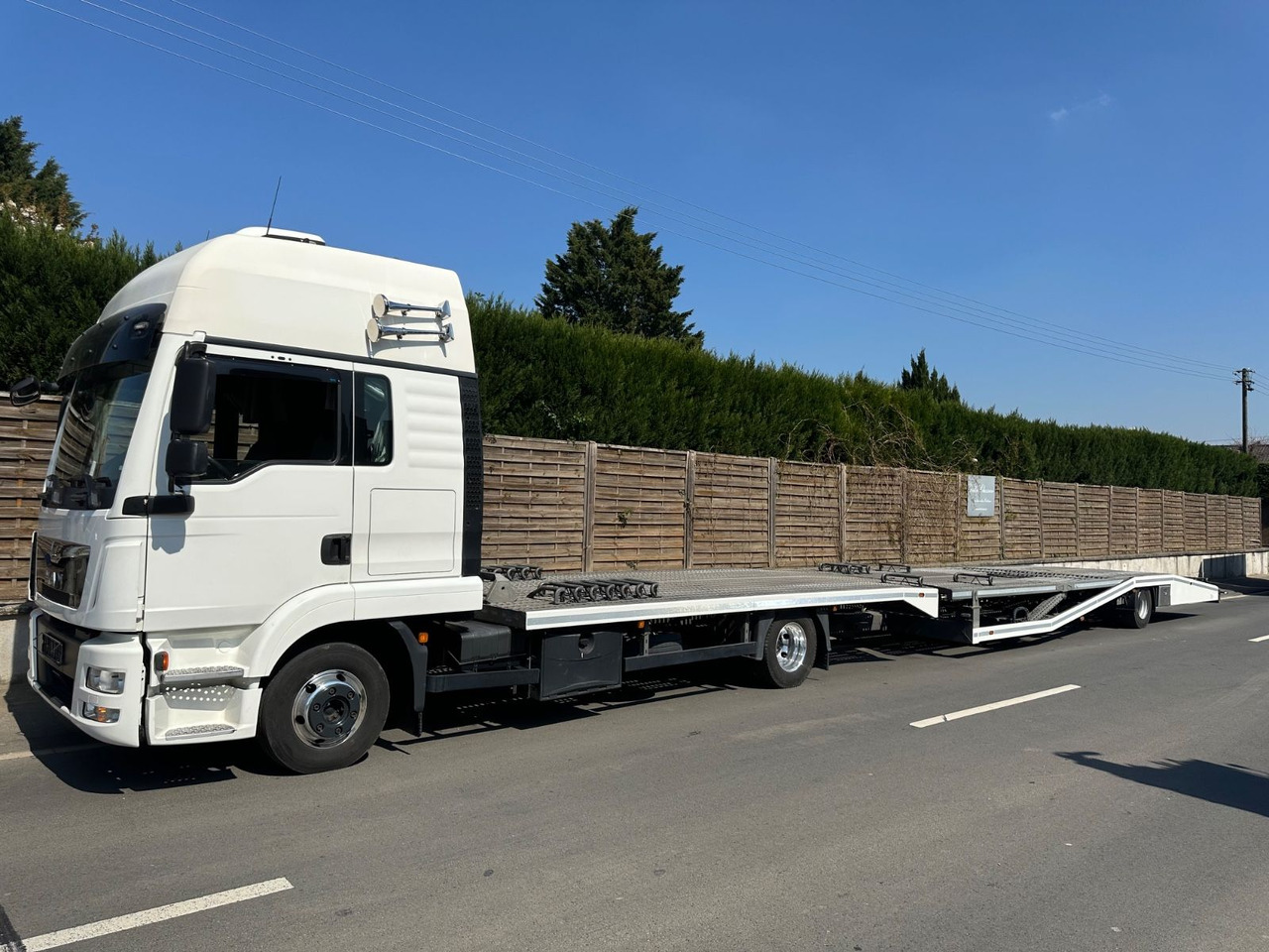 Tovornjak avtotransporter MAN 8.250 TGL*VDI2700*TOP*4-er Zug BFT Anhänger MAN 8.250 TGL*4x L1H1*XLX Kabine*VDI2700*TOP*: slika 12