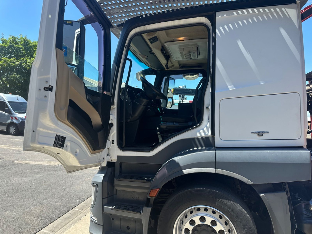 Tovornjak avtotransporter Mercedes-Benz Actros 1843 Eurolohr Lohr VDI 2700: slika 8