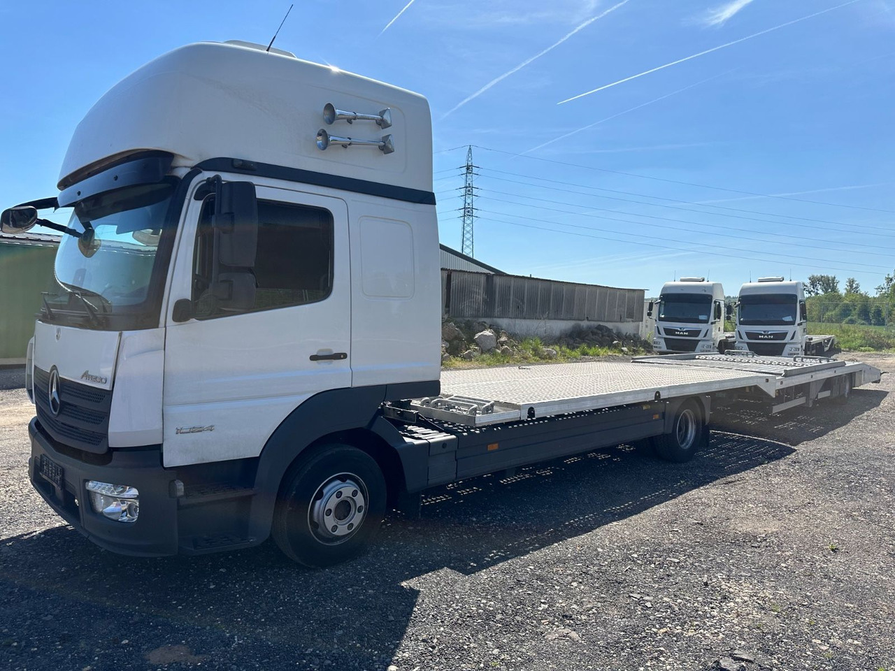 Mercedes-Benz Atego 1024 Flachzug 2-Bett Winde VDI2700 - Tovornjak avtotransporter: slika 1 Mercedes-Benz Atego 1024 Flachzug 2-Bett Winde VDI2700 - Tovornjak avtotransporter: slika 1