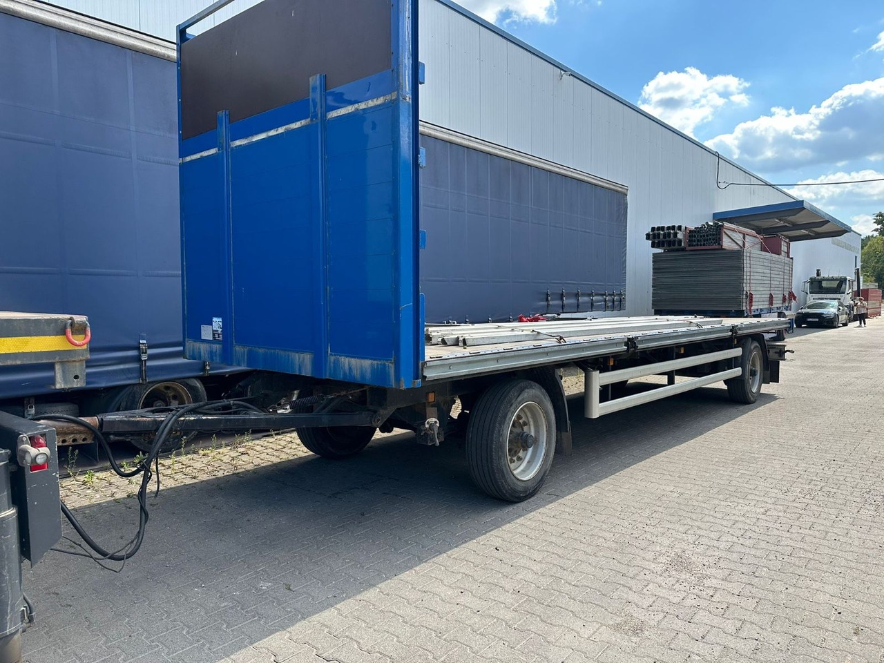 Meuser Plattform Anhänger/ 9m/Luft/11.000Kg - Plato/ Tovorna prikolica: slika 1 Meuser Plattform Anhänger/ 9m/Luft/11.000Kg - Plato/ Tovorna prikolica: slika 1