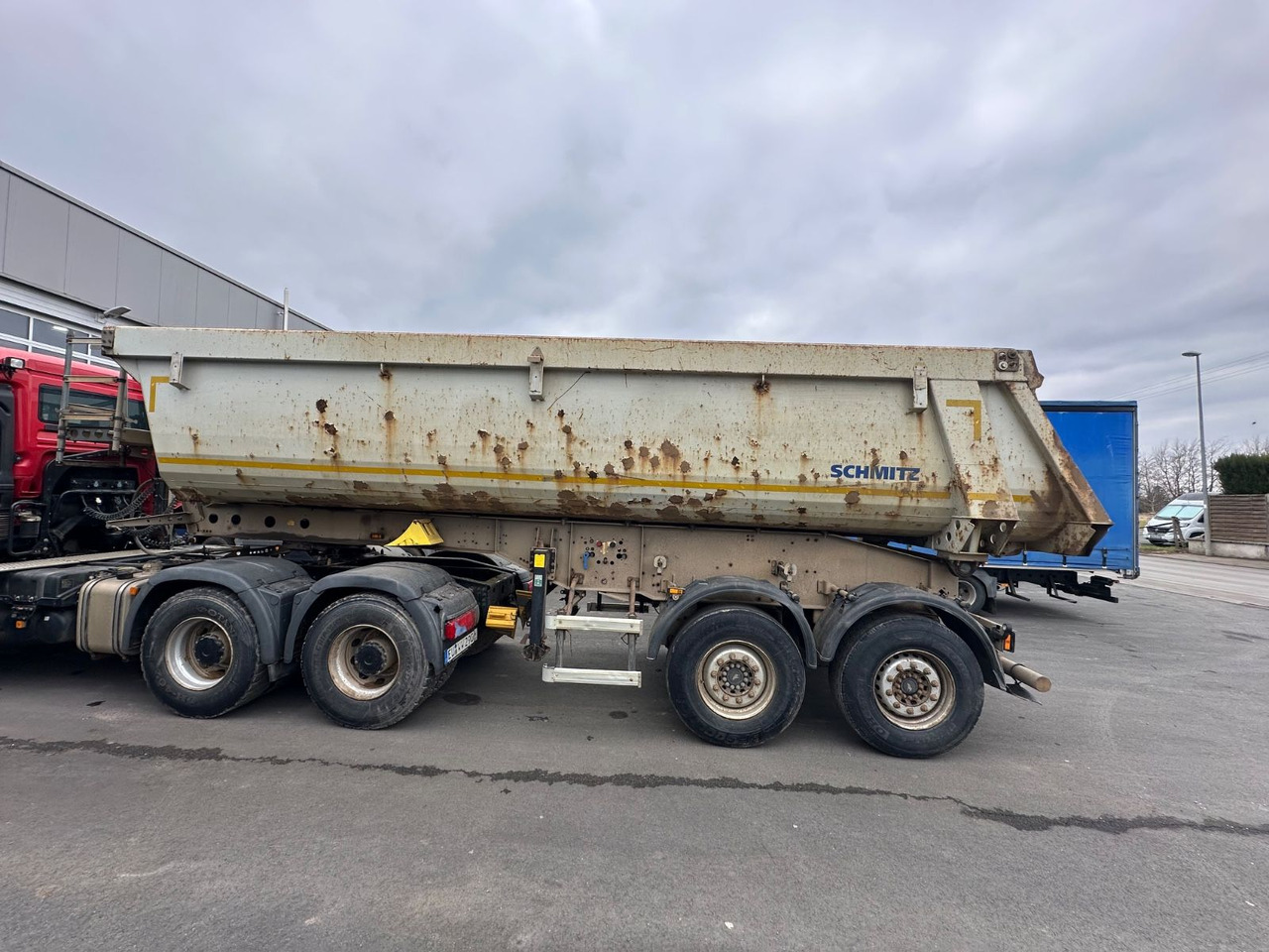 Schmitz Cargobull SKI 18 SL-7.2 SR /2-Achs Muldenkipper/tüv 01/26 - Kiper polprikolica: slika 1 Schmitz Cargobull SKI 18 SL-7.2 SR /2-Achs Muldenkipper/tüv 01/26 - Kiper polprikolica: slika 1