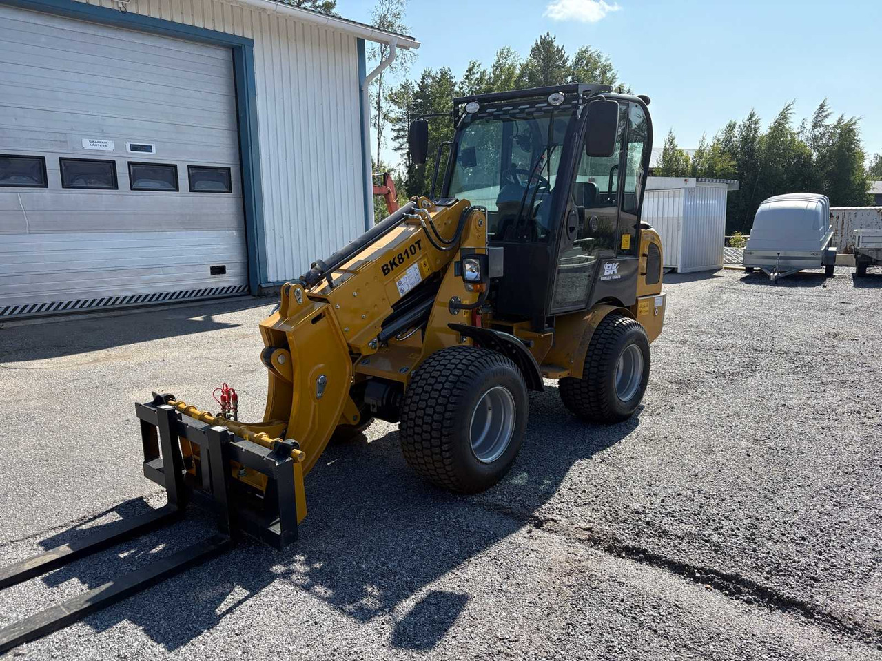 Wheel loader Berger Kraus 810T - Teleskopski kolesni nakladalnik: slika 1 Wheel loader Berger Kraus 810T - Teleskopski kolesni nakladalnik: slika 1
