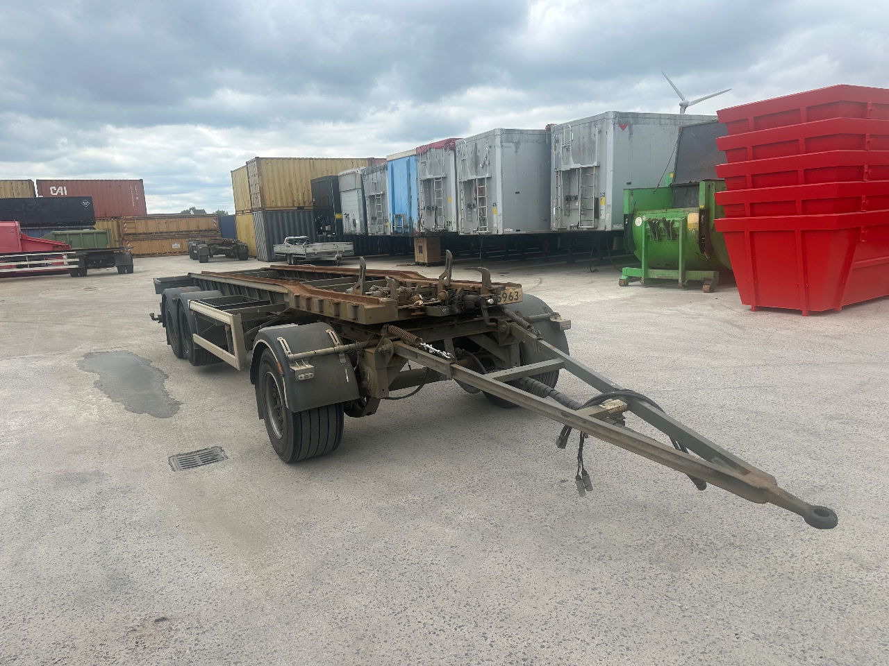 GS AIC -2700 N - Kontejnerska prikolica/ Prikolica z zamenljivim tovoriščem: slika 2 GS AIC -2700 N - Kontejnerska prikolica/ Prikolica z zamenljivim tovoriščem: slika 2