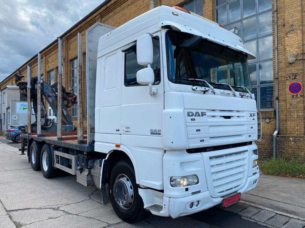 DAF 105.510 6X4 Kran Penz /Atlas Holz Crane - Tovornjak za prevoz lesa, Tovornjak z dvigalom: slika 3 DAF 105.510 6X4 Kran Penz /Atlas Holz Crane - Tovornjak za prevoz lesa, Tovornjak z dvigalom: slika 3