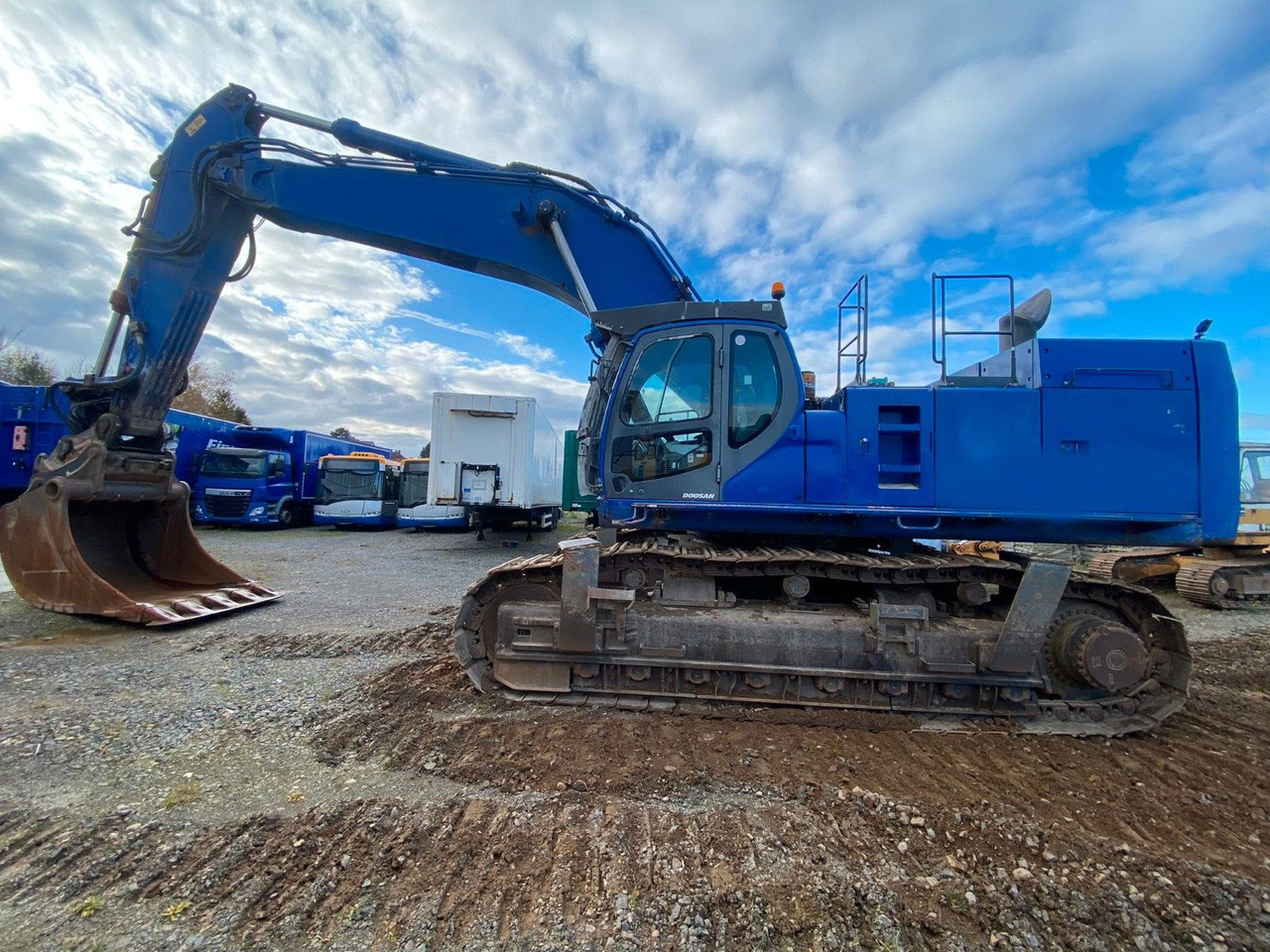 Doosan DX700 LC LO BIG Develon Kettenbagger TL + OQ120 - Bager goseničar: slika 1 Doosan DX700 LC LO BIG Develon Kettenbagger TL + OQ120 - Bager goseničar: slika 1