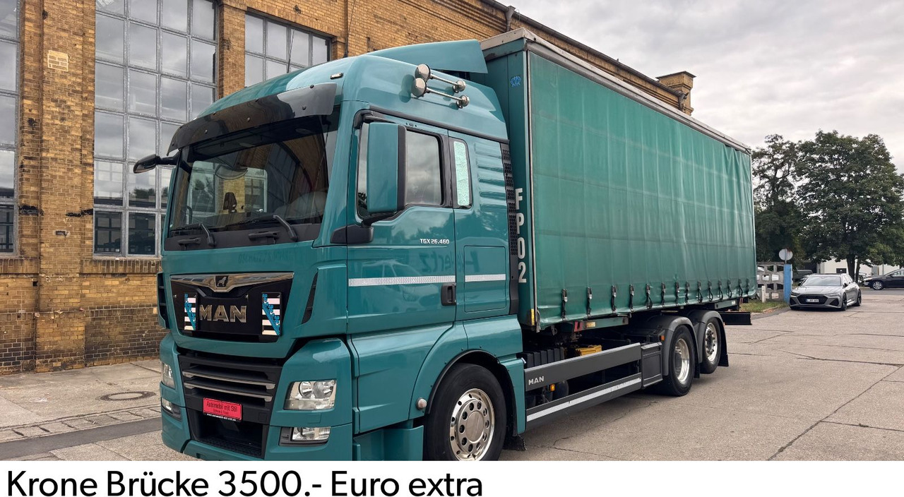 Tovornjak-šasija MAN TGX 26.460 Krone Wechsel - Brücke Lift / Luft: slika 20