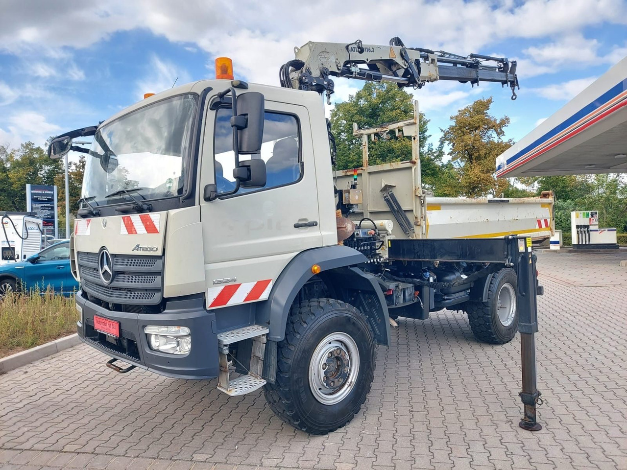 Mercedes-Benz Atego / 1324 MEILER 4X4 KRAN ATLAS 116.3 - Tovornjak prekucnik, Tovornjak z dvigalom: slika 3 Mercedes-Benz Atego / 1324 MEILER 4X4 KRAN ATLAS 116.3 - Tovornjak prekucnik, Tovornjak z dvigalom: slika 3