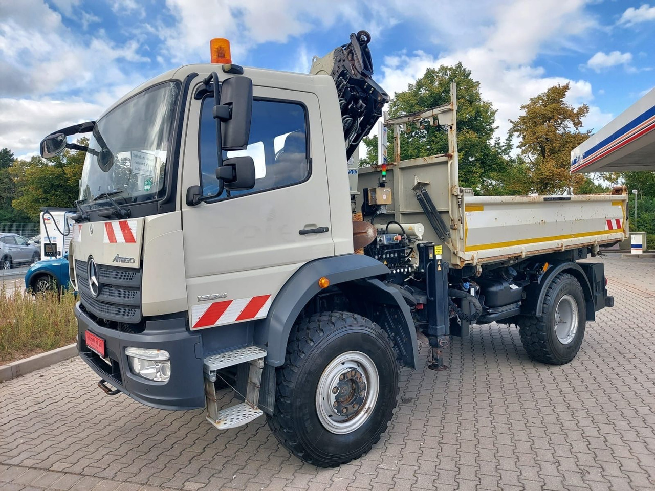 Mercedes-Benz Atego / 1324 MEILER 4X4 KRAN ATLAS 116.3 - Tovornjak prekucnik, Tovornjak z dvigalom: slika 1 Mercedes-Benz Atego / 1324 MEILER 4X4 KRAN ATLAS 116.3 - Tovornjak prekucnik, Tovornjak z dvigalom: slika 1
