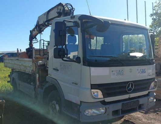 Mercedes-Benz Atego 2 4-Zyl. 4x2 918 4x2 KRAN TEREX 65.2 - Tovornjak prekucnik, Tovornjak z dvigalom: slika 1 Mercedes-Benz Atego 2 4-Zyl. 4x2 918 4x2 KRAN TEREX 65.2 - Tovornjak prekucnik, Tovornjak z dvigalom: slika 1