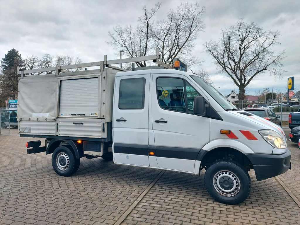 Dostavno vozilo s ponjavo, Dostavno vozilo z dvojno kabino Mercedes-Benz Sprinter II DoKa 316 CDI 4X4 Pritsche 6 Sitze: slika 12