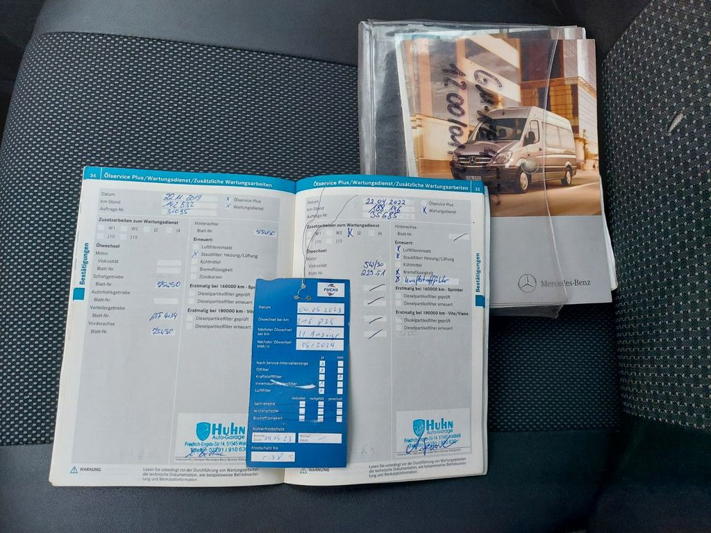 Dostavno vozilo s ponjavo, Dostavno vozilo z dvojno kabino Mercedes-Benz Sprinter II DoKa 316 CDI 4X4 Pritsche 6 Sitze: slika 27