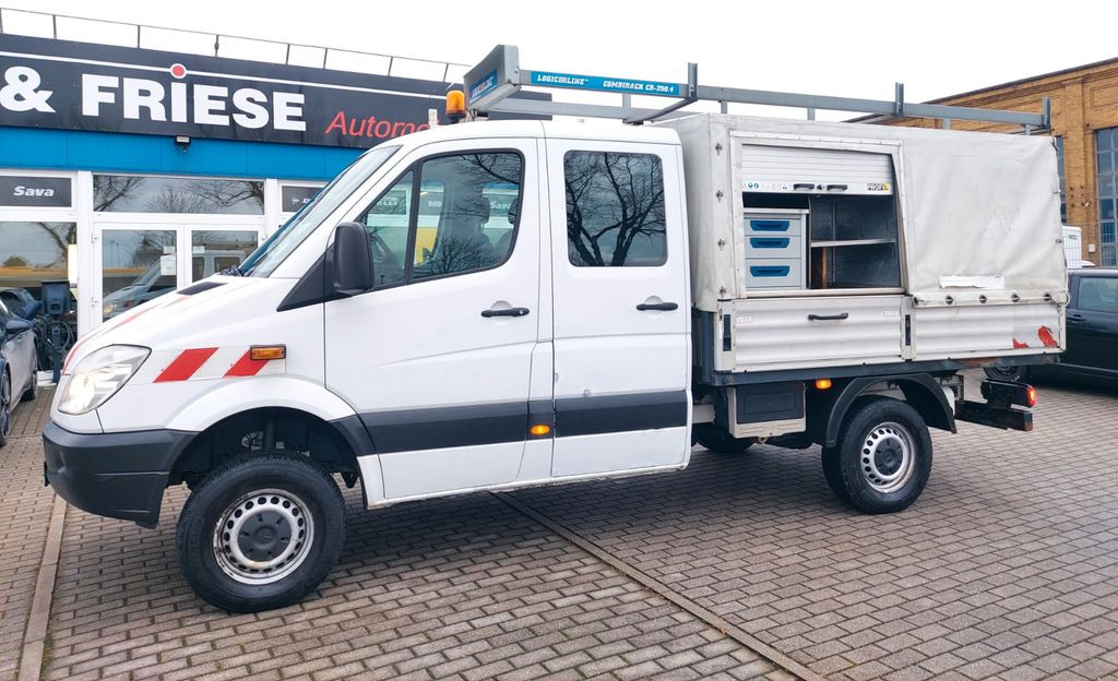 Dostavno vozilo s ponjavo, Dostavno vozilo z dvojno kabino Mercedes-Benz Sprinter II DoKa 316 CDI 4X4 Pritsche 6 Sitze: slika 10