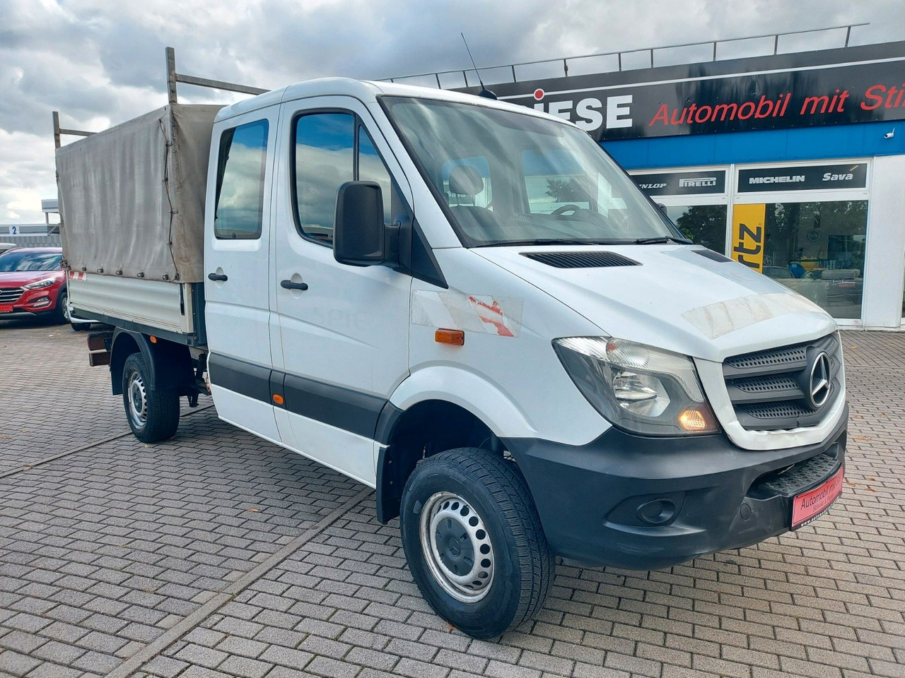 Mercedes-Benz Sprinter II Pritsche DoKa 316 4X4 Klima Standhei - Potniški kombi: slika 1 Mercedes-Benz Sprinter II Pritsche DoKa 316 4X4 Klima Standhei - Potniški kombi: slika 1