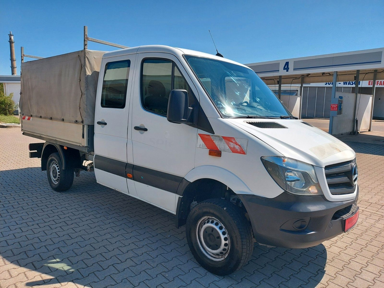 Mercedes-Benz Sprinter II Pritsche DoKa 6 Sitze 316 CDI 4X4 - Potniški kombi: slika 1 Mercedes-Benz Sprinter II Pritsche DoKa 6 Sitze 316 CDI 4X4 - Potniški kombi: slika 1