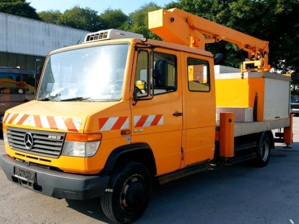 Mercedes-Benz VARIO 816D 4x4 HUB Steiger Ruthmann K130 - Dvižna ploščad montirana na tovornjak: slika 1 Mercedes-Benz VARIO 816D 4x4 HUB Steiger Ruthmann K130 - Dvižna ploščad montirana na tovornjak: slika 1