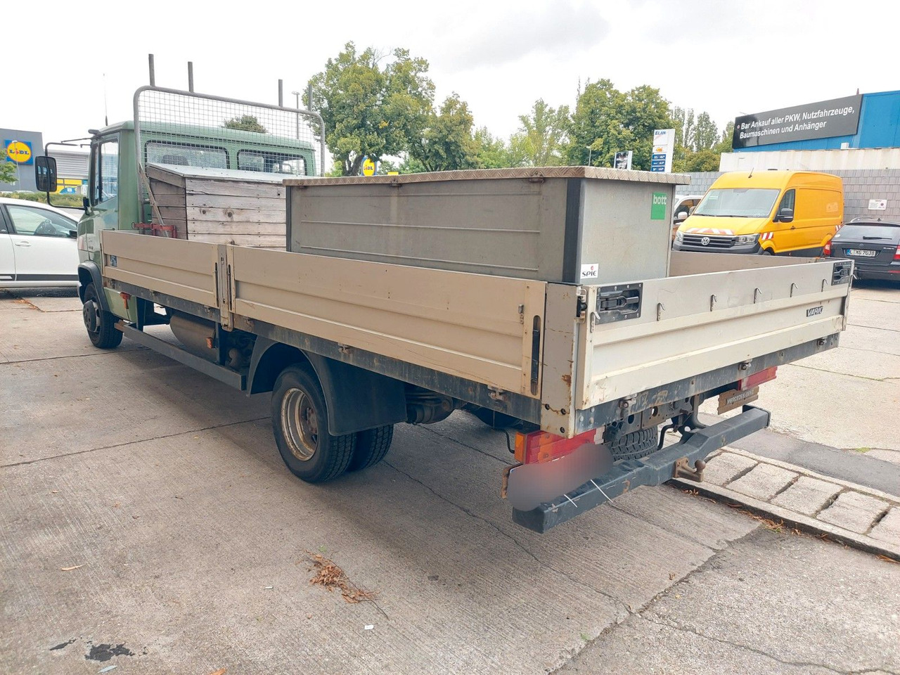Mercedes-Benz Vario 613D Pritsche lang extralang - Dostavno vozilo s kesonom: slika 5 Mercedes-Benz Vario 613D Pritsche lang extralang - Dostavno vozilo s kesonom: slika 5