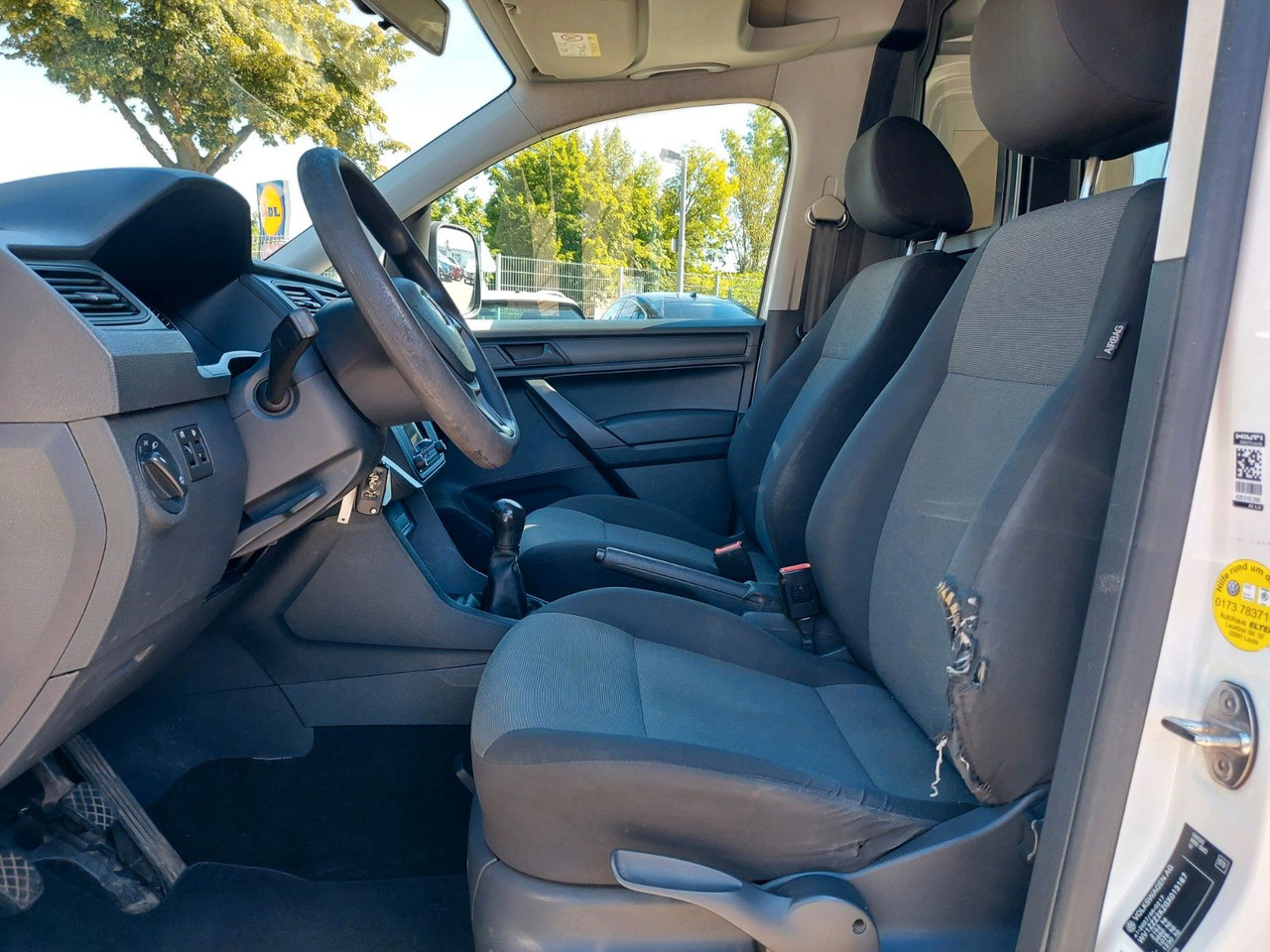 Potniški kombi Volkswagen Caddy Nfz Kasten Klima 2 Sitze Bluetooth: slika 15