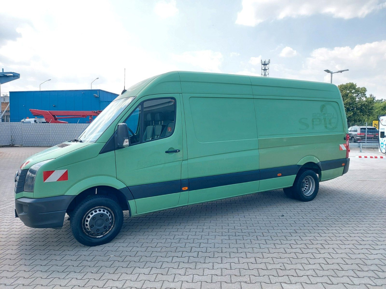 Potniški kombi Volkswagen Crafter Kasten 50 Lang L3H2 Hochdach MAXI Klima: slika 10