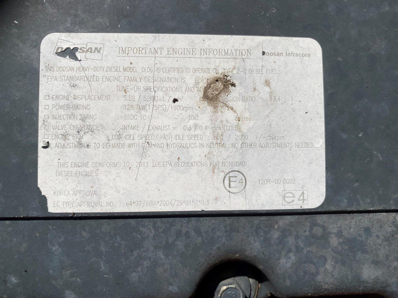 Bager goseničar Doosan DX 255 LC NVT: slika 12