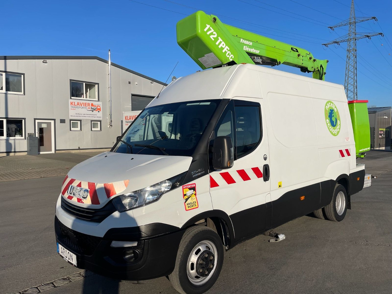 Iveco Daily 50C18 Hubsteiger/FRANCE-ELEVATEUR/17m/968h - Dvižna ploščad montirana na tovornjak: slika 3 Iveco Daily 50C18 Hubsteiger/FRANCE-ELEVATEUR/17m/968h - Dvižna ploščad montirana na tovornjak: slika 3