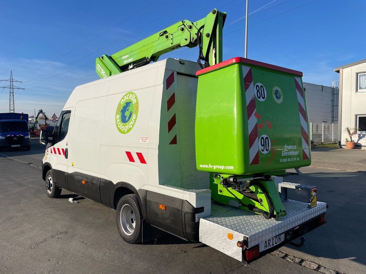 Iveco Daily 50C18 Hubsteiger/FRANCE-ELEVATEUR/17m/968h - Dvižna ploščad montirana na tovornjak: slika 5 Iveco Daily 50C18 Hubsteiger/FRANCE-ELEVATEUR/17m/968h - Dvižna ploščad montirana na tovornjak: slika 5