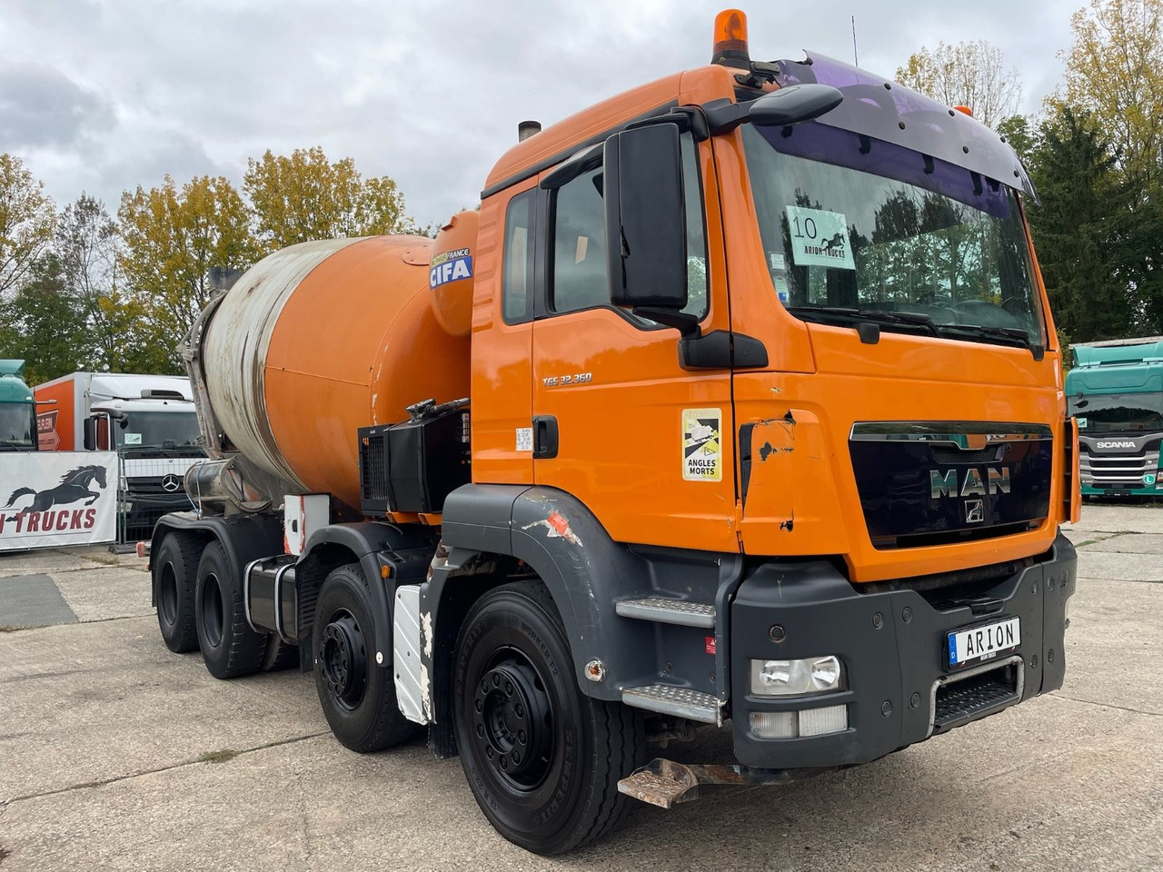 MAN TGS 32.360 8x4 BB Betonmischer/CIFA/SL9/9m3/EU4 - Avtomešalec: slika 1 MAN TGS 32.360 8x4 BB Betonmischer/CIFA/SL9/9m3/EU4 - Avtomešalec: slika 1