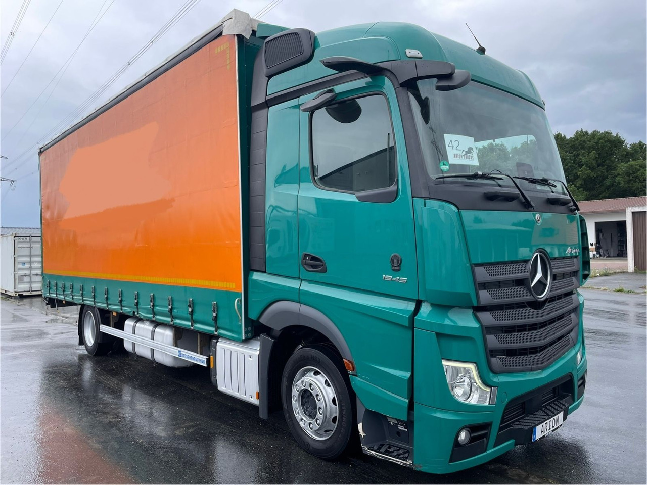 Mercedes-Benz Actros 1845 Pritsche+Plane/Retarder/MirrorCams - Tovornjak s ponjavo: slika 1 Mercedes-Benz Actros 1845 Pritsche+Plane/Retarder/MirrorCams - Tovornjak s ponjavo: slika 1