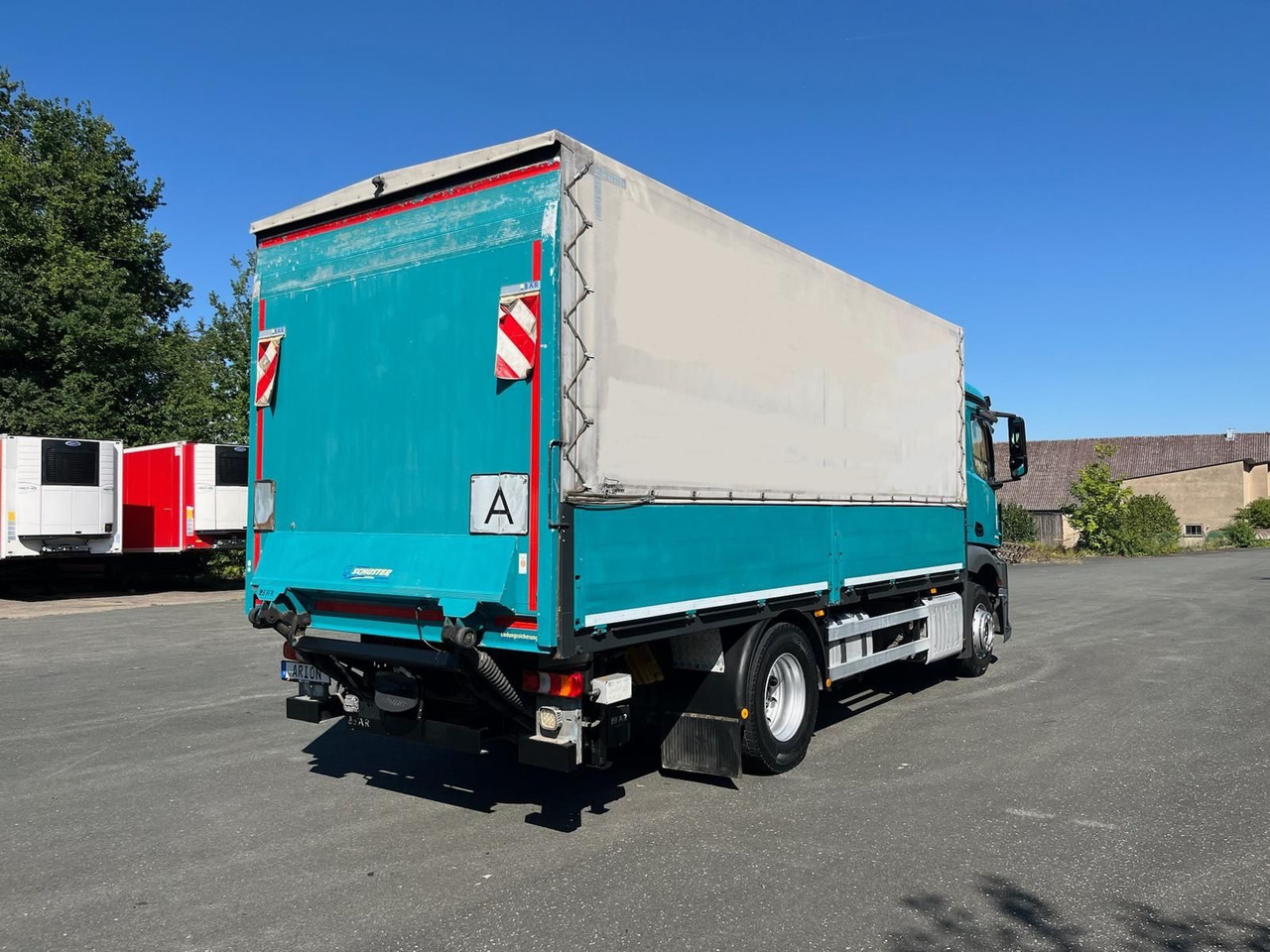 Mercedes-Benz Antos 2 1836 4x2 Pritsche+Plane/LBW/BÄR/AC/EU6 - Tovornjak s ponjavo: slika 4 Mercedes-Benz Antos 2 1836 4x2 Pritsche+Plane/LBW/BÄR/AC/EU6 - Tovornjak s ponjavo: slika 4