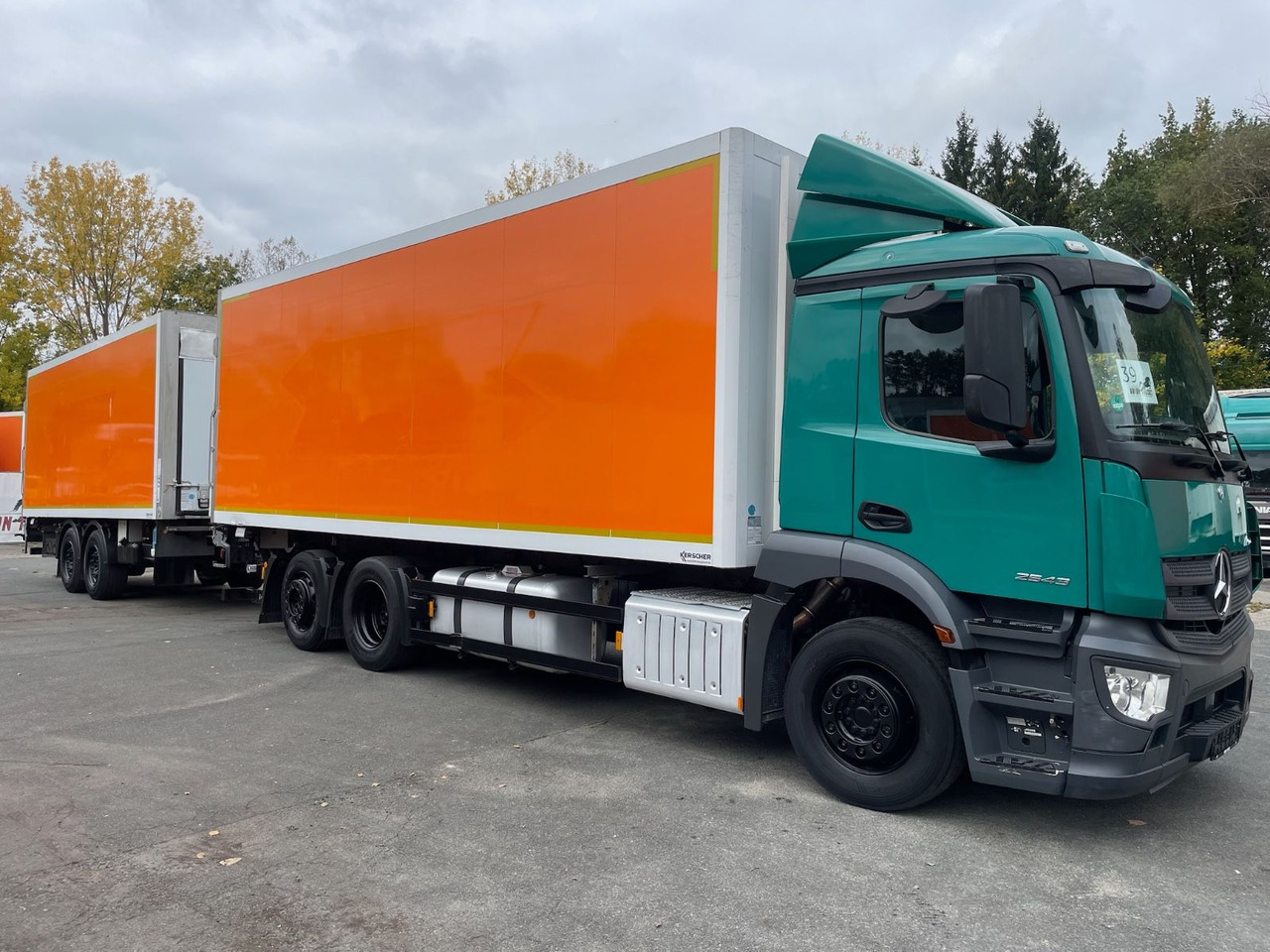 Mercedes-Benz Antos 2543 6x2 Kühlkoffer/CARRIER/NLA/LBW/AC/EU6 - Tovornjak hladilnik: slika 1 Mercedes-Benz Antos 2543 6x2 Kühlkoffer/CARRIER/NLA/LBW/AC/EU6 - Tovornjak hladilnik: slika 1