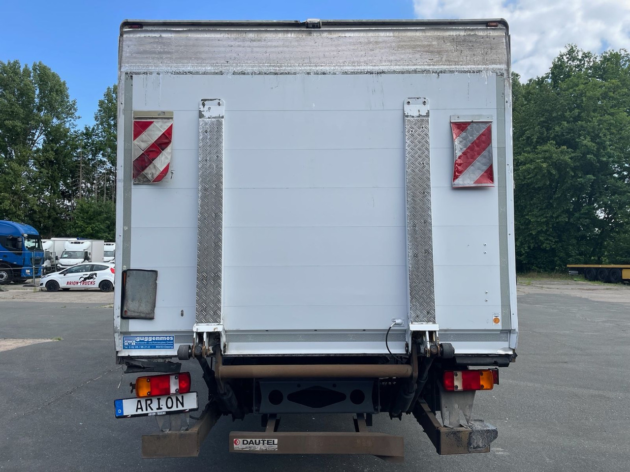 Mercedes-Benz Atego 2 1222 4x2 Koffer/LBW/DAUTEL/8,25m/AC/EU5 - Tovornjak zabojnik: slika 5 Mercedes-Benz Atego 2 1222 4x2 Koffer/LBW/DAUTEL/8,25m/AC/EU5 - Tovornjak zabojnik: slika 5