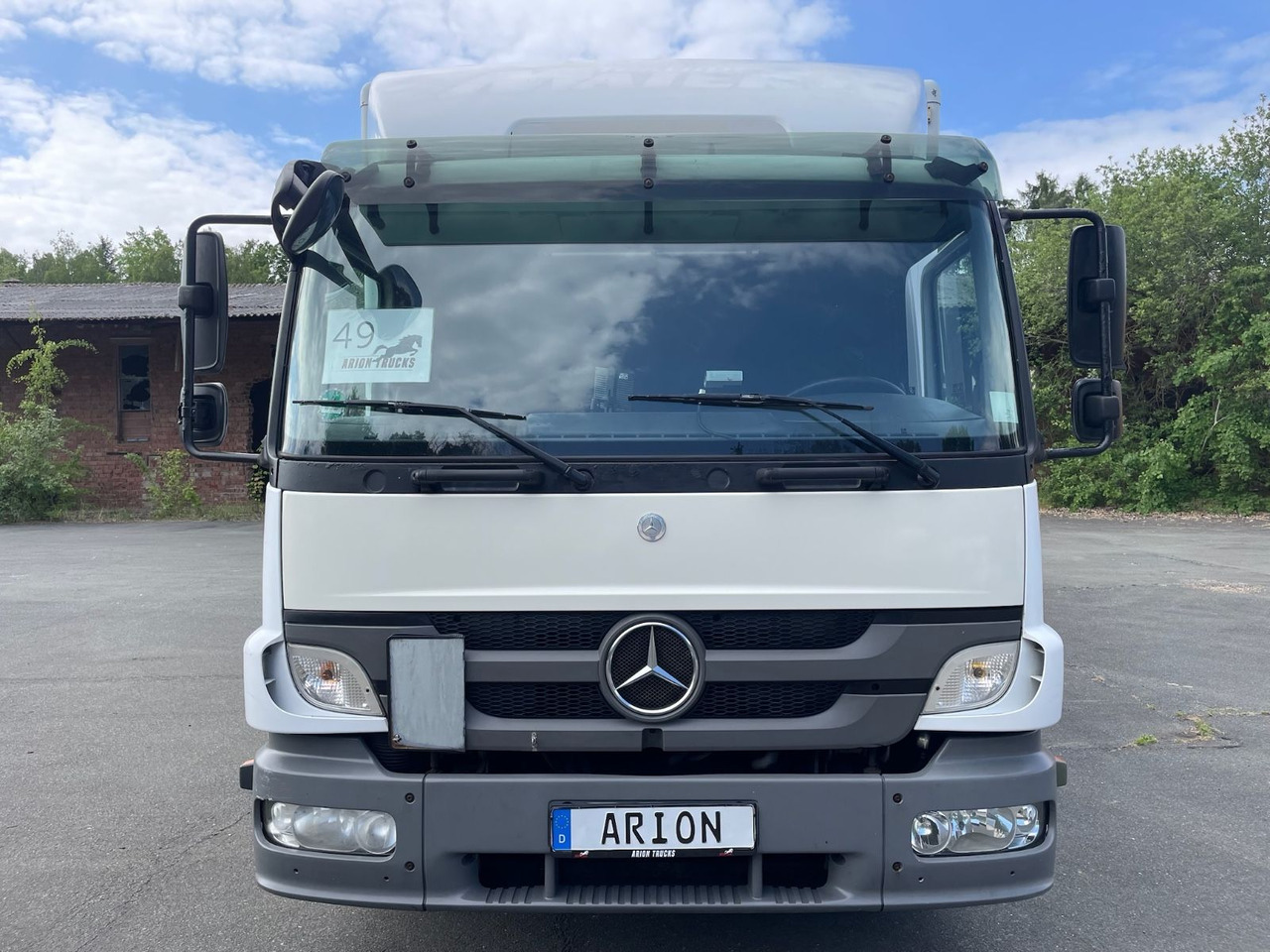 Mercedes-Benz Atego 2 1222 4x2 Koffer/LBW/DAUTEL/8,25m/AC/EU5 - Tovornjak zabojnik: slika 2 Mercedes-Benz Atego 2 1222 4x2 Koffer/LBW/DAUTEL/8,25m/AC/EU5 - Tovornjak zabojnik: slika 2