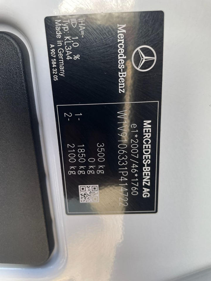 Furgon, Električno dostavno vozilo Mercedes-Benz eSprinter L2H2 Kastenwagen/UPS/47KW/AC/Kamera: slika 18