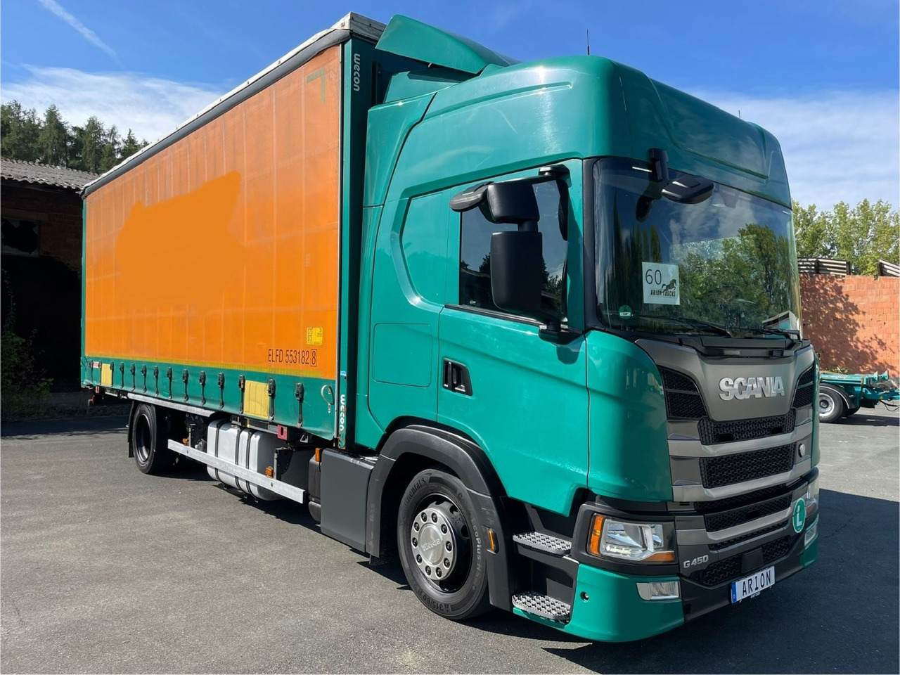 Scania G450 Pritsche+Plane/Wechsler/WECON/StandAC/EU6d - Tovornjak s ponjavo: slika 1 Scania G450 Pritsche+Plane/Wechsler/WECON/StandAC/EU6d - Tovornjak s ponjavo: slika 1