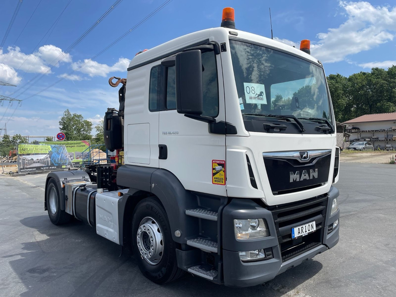 Vlačilec MAN TGS 18.420 4x2 BLS/Kran/FASSI F150A23/AC/EU6: slika 1