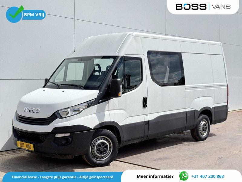 Iveco Daily 35S14 2.3 L2H2 Dubbele Cabine 7 Stoelen Airco Cruise Control Trekhaak 3.5t Lucht geveerde stoel - Furgon, Dostavno vozilo z dvojno kabino: slika 1 Iveco Daily 35S14 2.3 L2H2 Dubbele Cabine 7 Stoelen Airco Cruise Control Trekhaak 3.5t Lucht geveerde stoel - Furgon, Dostavno vozilo z dvojno kabino: slika 1