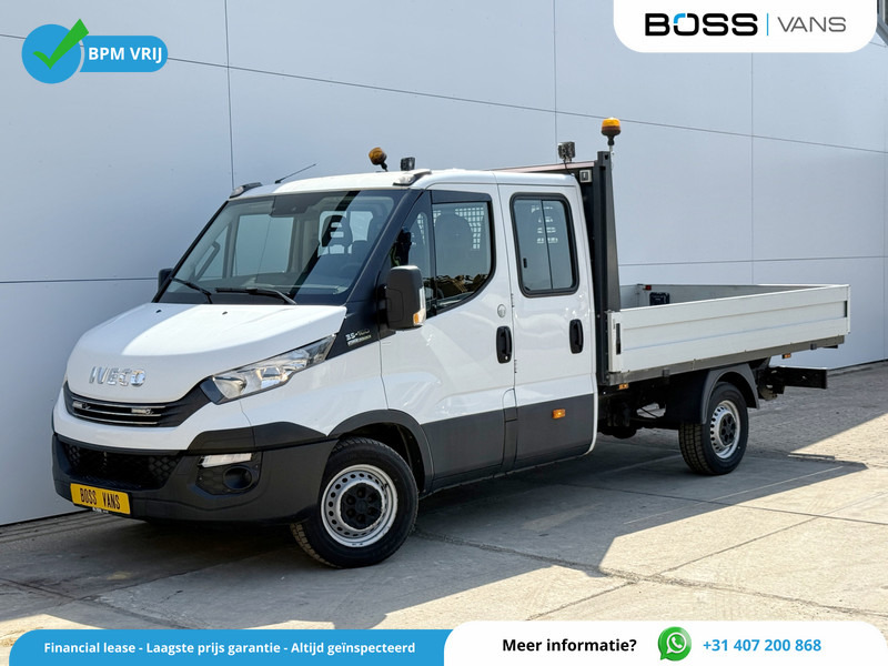 Iveco Daily 35S16 2.3 Automaat Dubbele Cabine Trekhaak 3.5t Climate Control 7 Zitplaatsen Standkachel DC - Dostavno vozilo s kesonom, Dostavno vozilo z dvojno kabino: slika 1 Iveco Daily 35S16 2.3 Automaat Dubbele Cabine Trekhaak 3.5t Climate Control 7 Zitplaatsen Standkachel DC - Dostavno vozilo s kesonom, Dostavno vozilo z dvojno kabino: slika 1